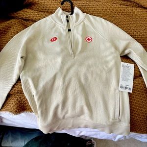Swift Engineered warmth 1/2 zip ivory Size 12 Women